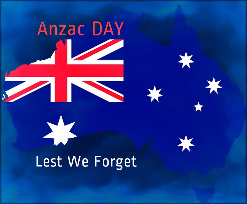 Australia, Flag, Blue, Artistic, Australian Flag / Lest We Forget , Anzac HD wallpaper