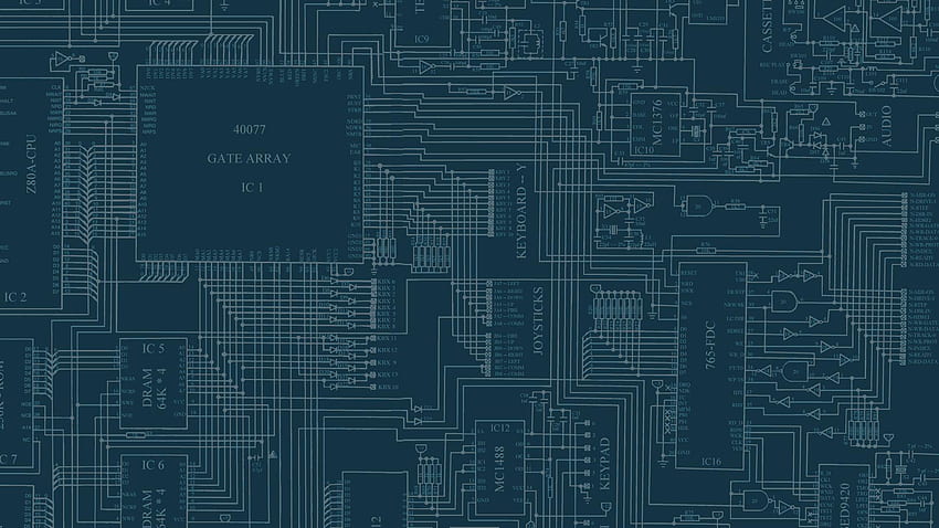 electrical blueprint background
