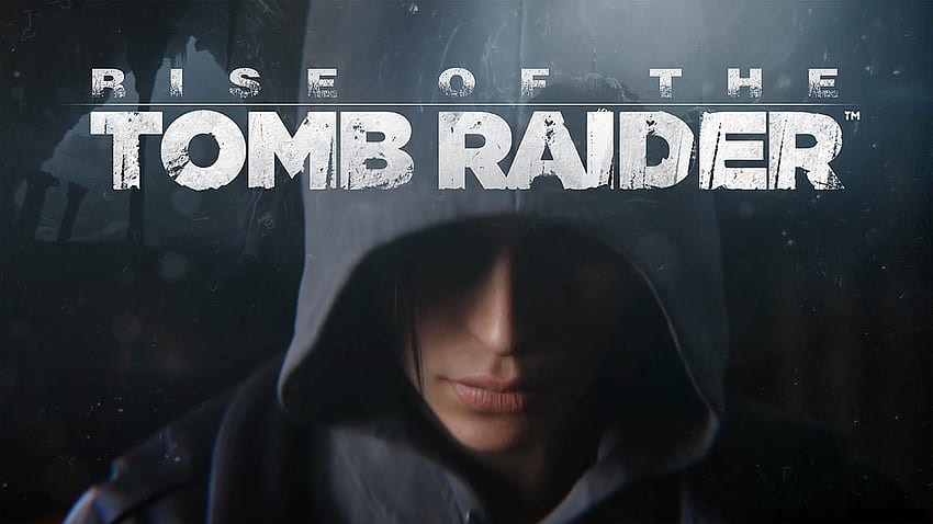 Rise of the Tomb Raider en Ultra, logotipo de Tomb Raider fondo de pantalla