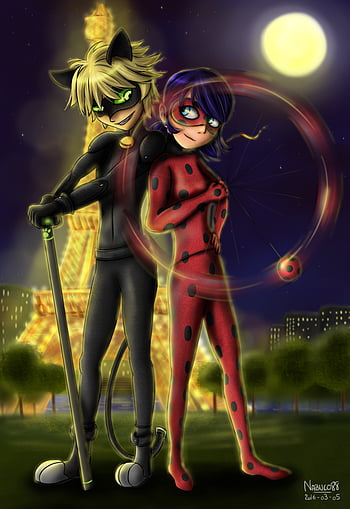Drawing Anime Fan art Anime cartoon fictional Character miraculous  Tales Of Ladybug Cat Noir png  PNGWing
