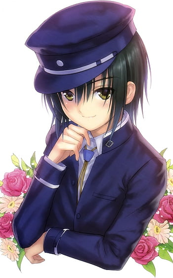 A Girl in an Anime-style Baseball Cap Stock Illustration - Illustration of  hentai, coloring: 277569925