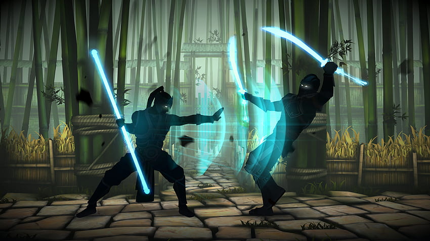 Ninja Shadow Fight 3, Schattenkampf-Arena HD-Hintergrundbild