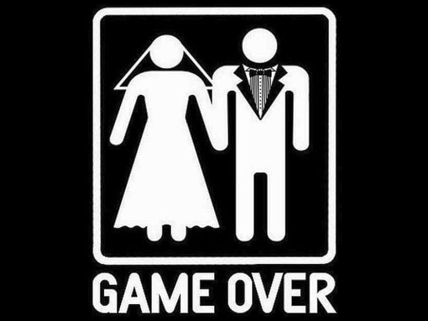 Game Over-Funny-Sign, game over, zabawny, znak Tapeta HD