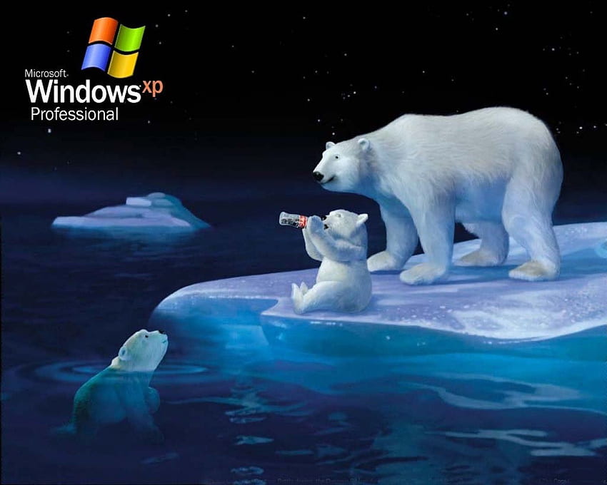 Windows XP, Microsoft Windows XP Professionnel Fond d'écran HD