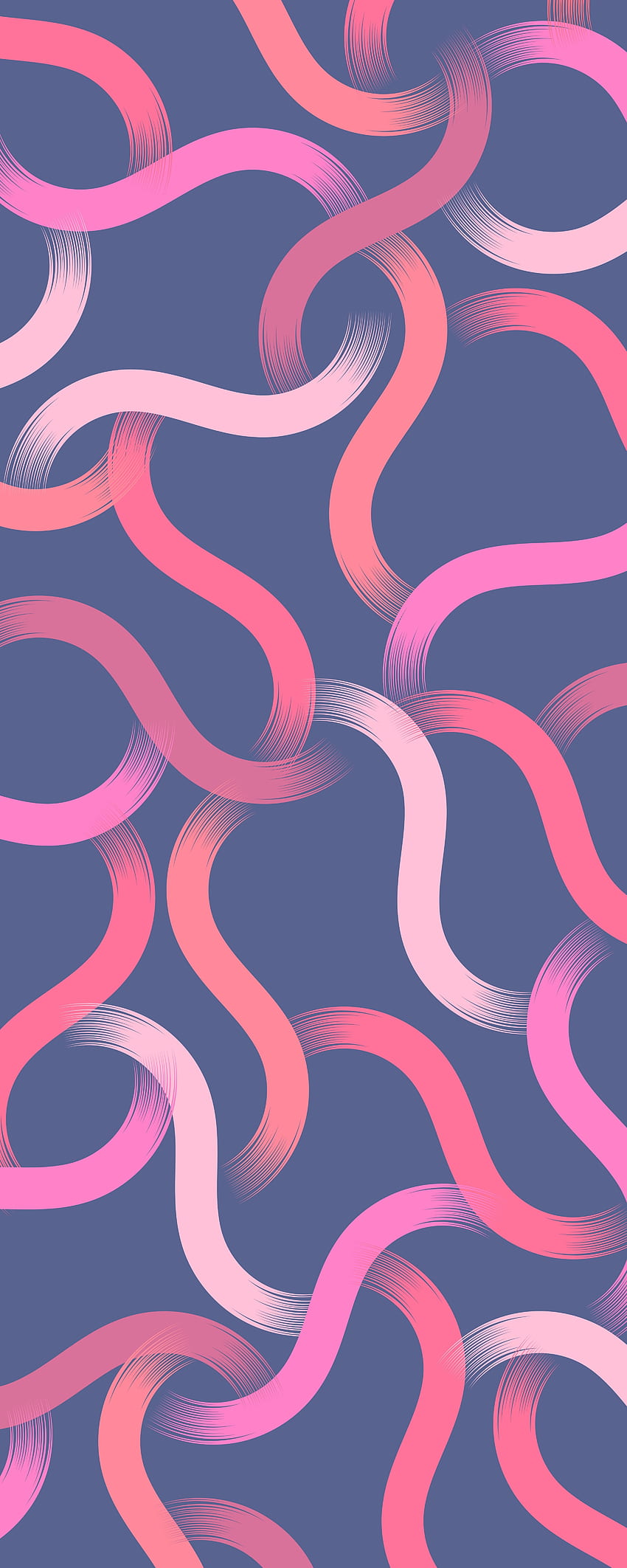 Curvy lines, texture, pattern HD phone wallpaper