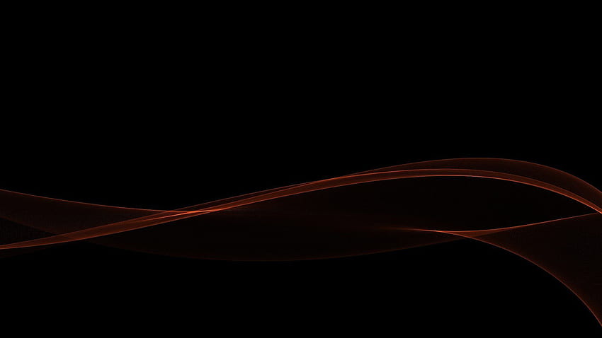 Red Gradient Minimalistic Waves Black Abstract Minimalist On X Electrical, Dark Brown Gradient HD wallpaper
