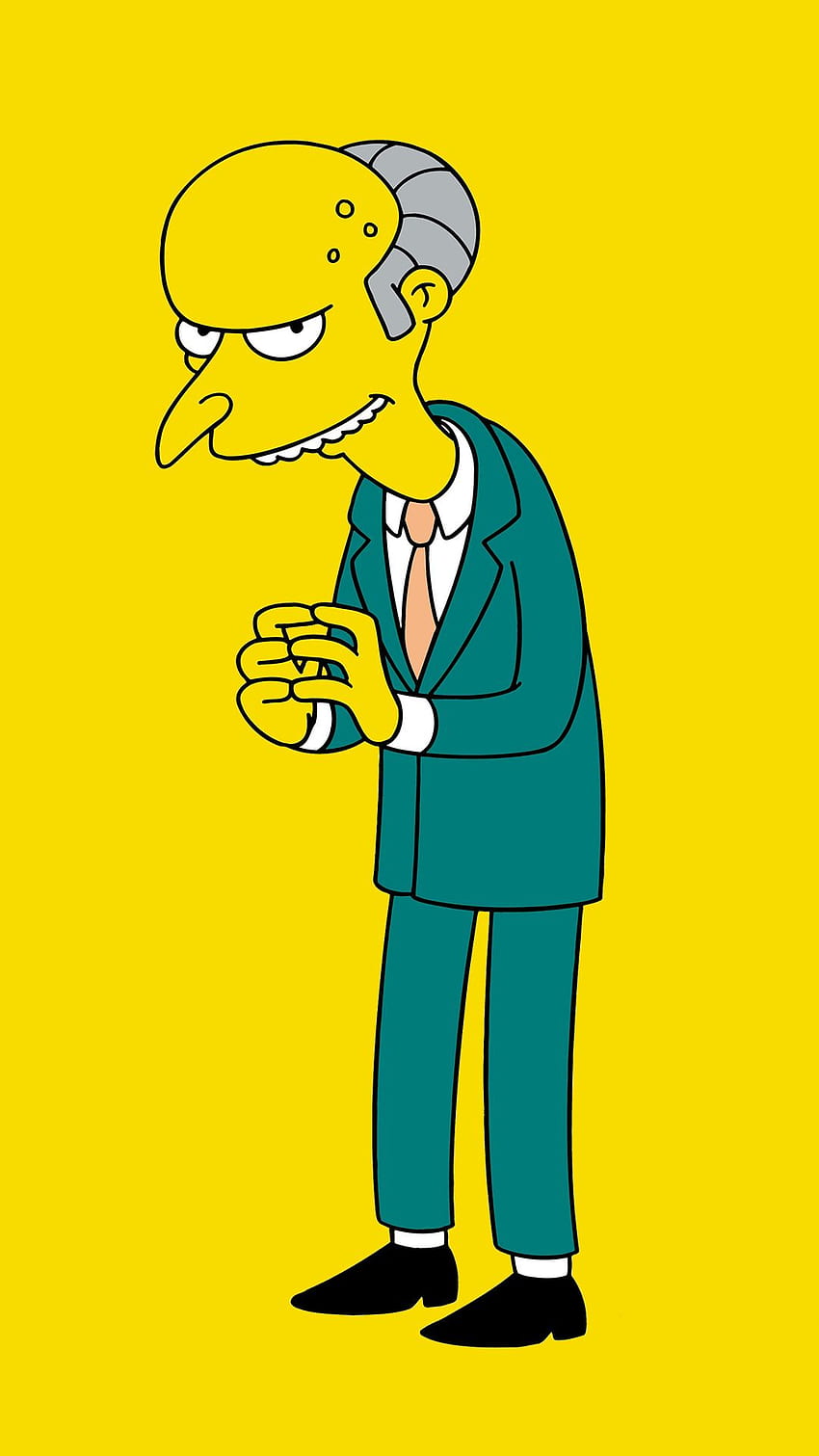 M. Burns, M. Burns Fond d'écran de téléphone HD