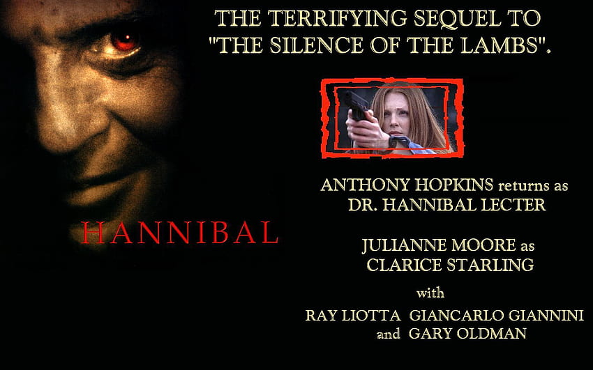 เล็คเตอร์ ซาก้า pt. 2- Hannibal., anthony hopkins, ภาคต่อ, หนัง, หนังระทึกขวัญ วอลล์เปเปอร์ HD