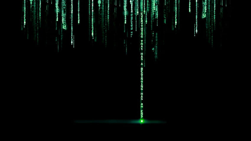 Matrixhintergrund im Jahr 2020. Code, The Matrix HD-Hintergrundbild