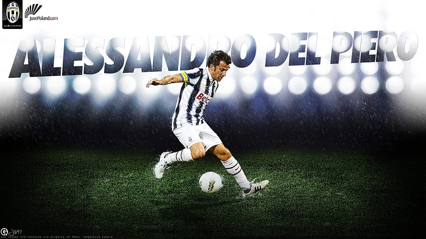 Alessandro Del Piero, DelPiero, Juve, Alex, Juventus HD wallpaper