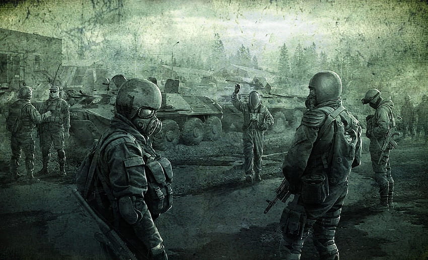 S - T - A - L - K - E - R Call Of Pripyat Stalker Men - Stalker Call Of Pripyat Concept Art - & Background HD wallpaper