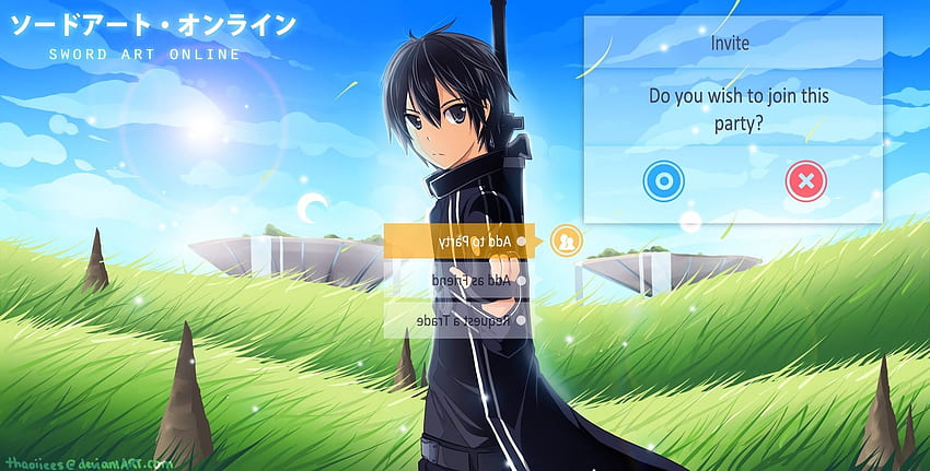 Sword Art Online Anime wallpapers for iPhone and Android phone