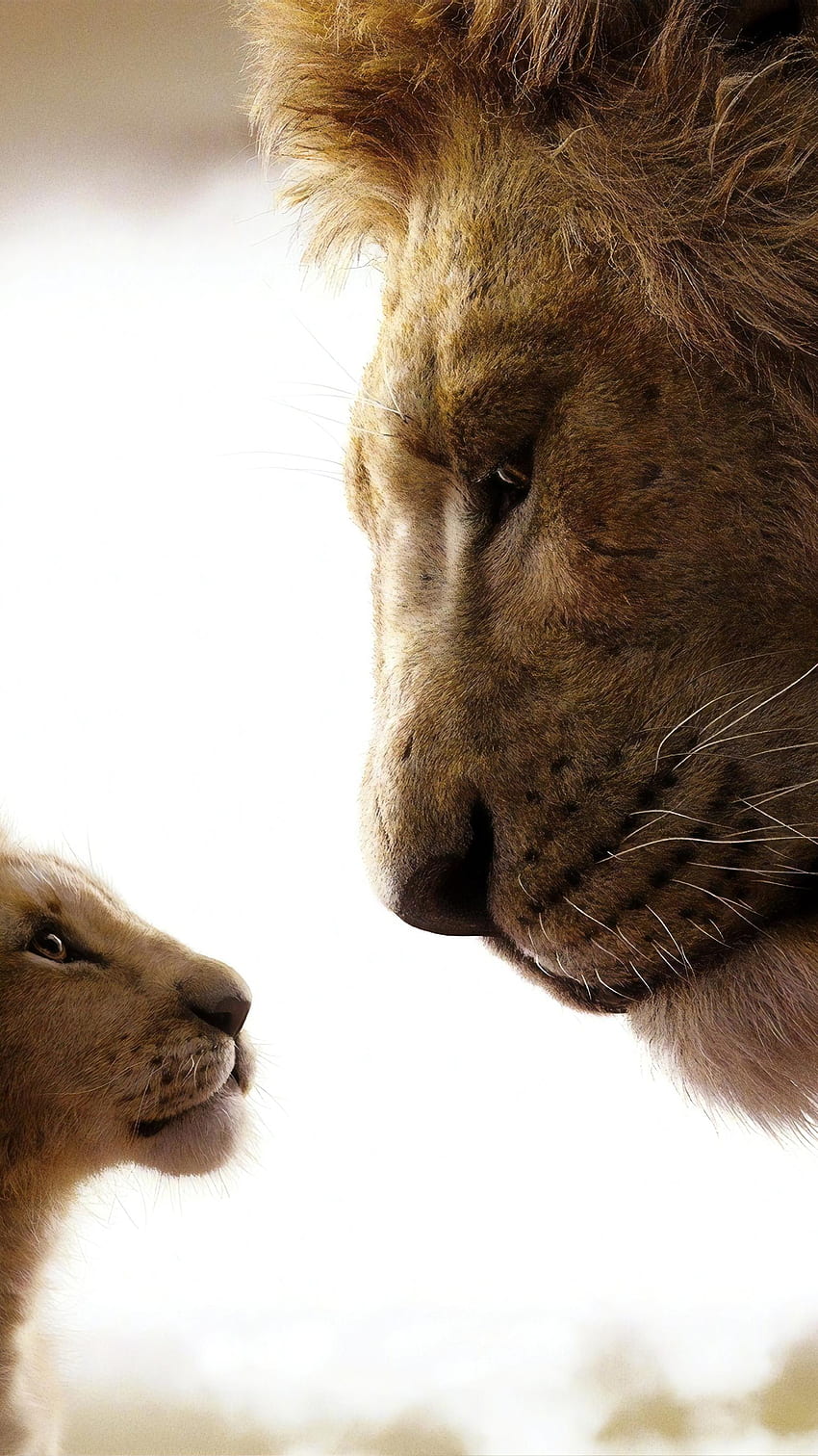El rey león (2022) película fondo de pantalla del teléfono
