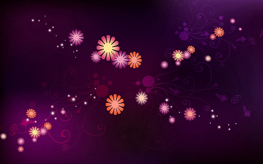 Abstract, Background, Patterns, Flower, Multitude, Lots Of HD wallpaper