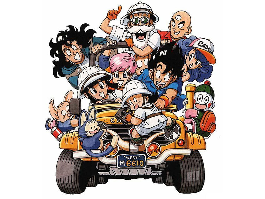 Gang Dragon Ball Z, mieszana kreskówka Tapeta HD