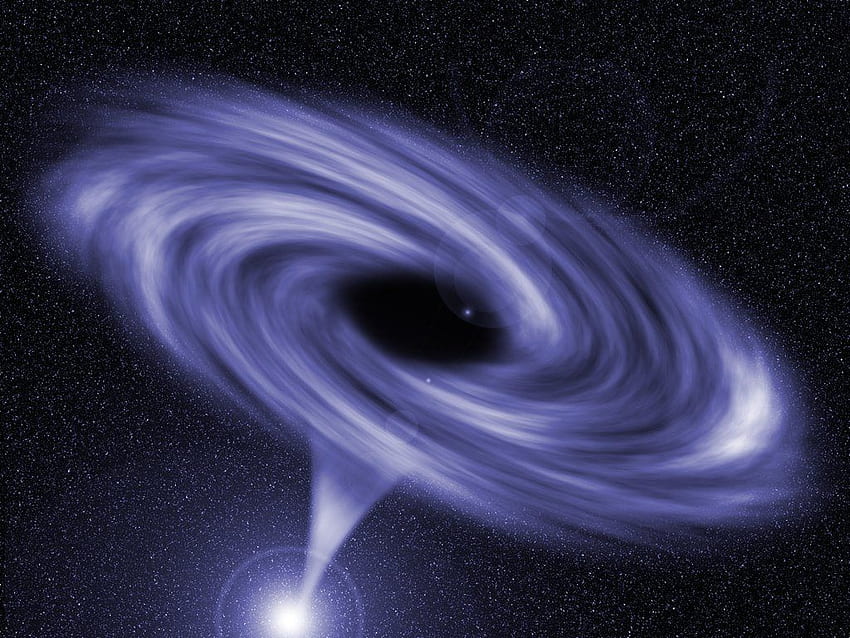 Black Hole Information Paradox: Firewalls oder Chaos? – Astrosplash, Bewegliches Schwarzes Loch HD-Hintergrundbild