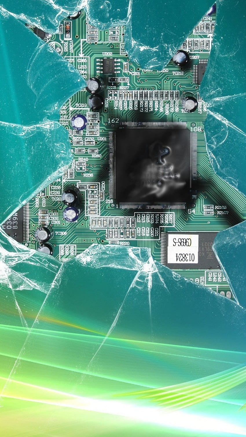 Damage Display, Broken, Computer Screen HD phone wallpaper | Pxfuel