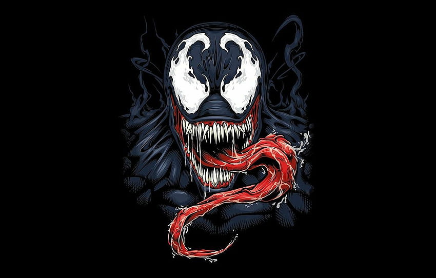 Venom minimalism - [ ], Minimalist Venom HD wallpaper | Pxfuel