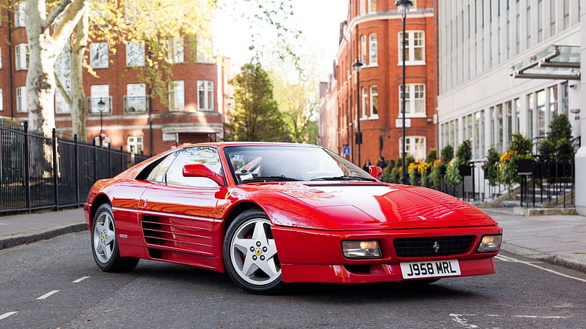 Достъпно Ferrari с история на F1 е Ferrari 348 HD тапет