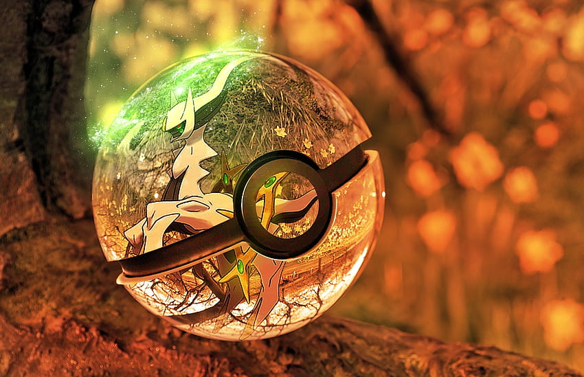 Pokémon legendario en una pokebola - - - Sugerencia, pokebola increíble fondo de pantalla