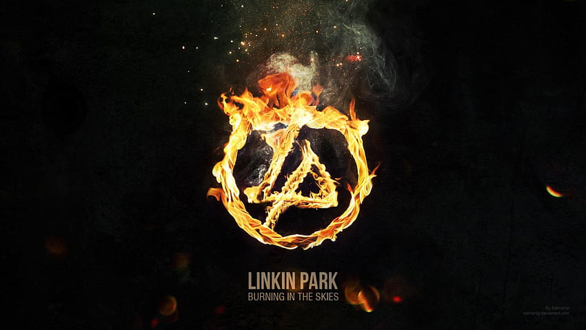 Linkin Park, musique, divertissement, beau, feu, groupe Fond d'écran HD