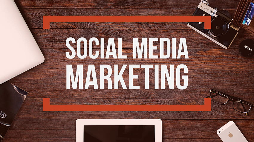 Marketing de mídia social papel de parede HD