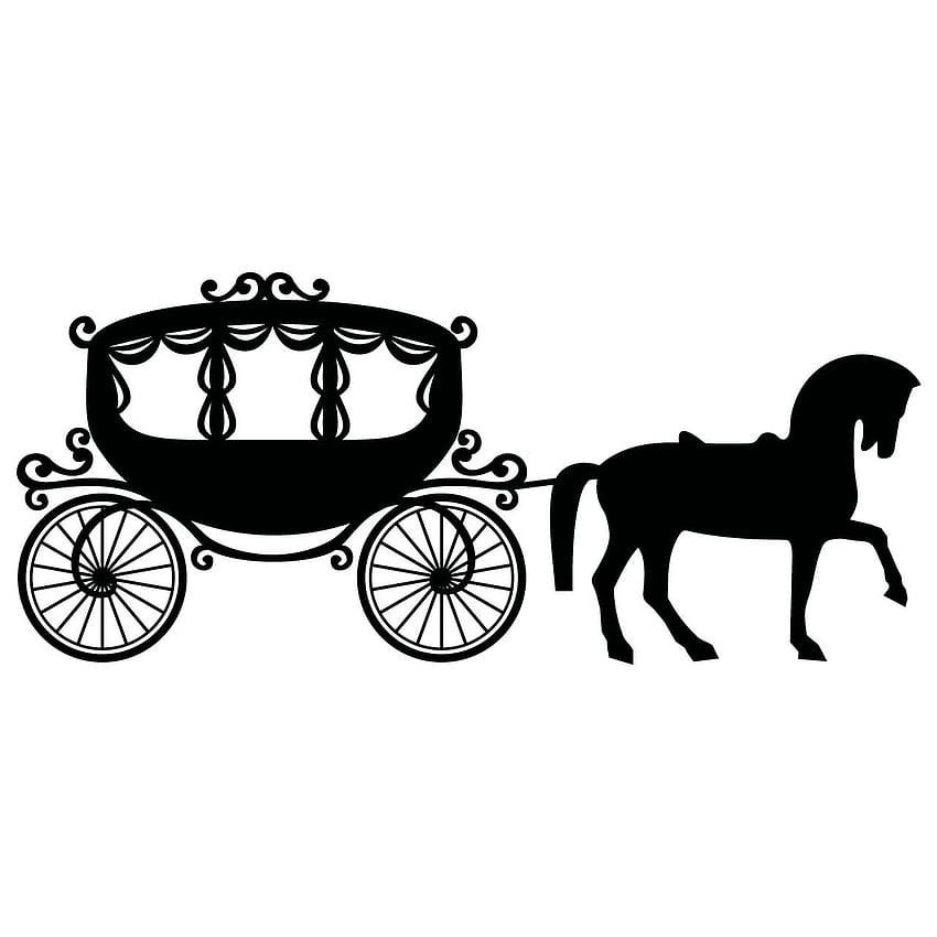 Cinderella Coach Silhouette, Cinderella Coach Silhouette png , ClipArts on  Clipart Library, Cinderella Carriage HD phone wallpaper | Pxfuel
