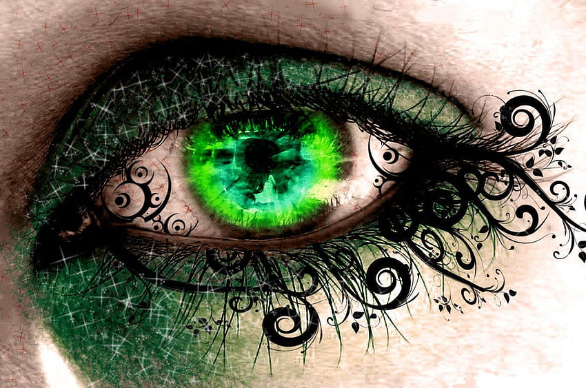 สีเขียว. บล็อก Frederic Dupont Poker: ตาสีเขียว วอลล์เปเปอร์ HD