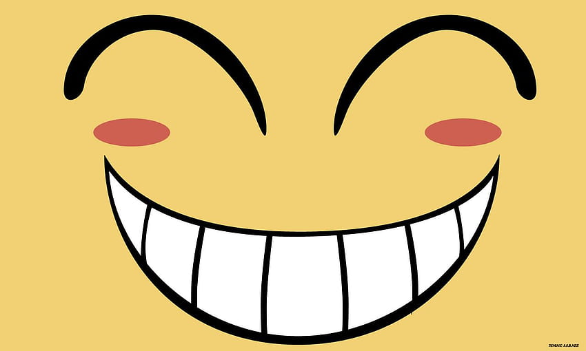 Happy Chibi Anime Face, Kawaii Emoticon HD wallpaper