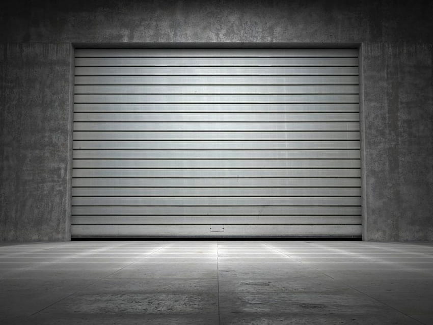 Guide d'achat d'une nouvelle porte de garage. Portes de garage Durham, Garage vide Fond d'écran HD