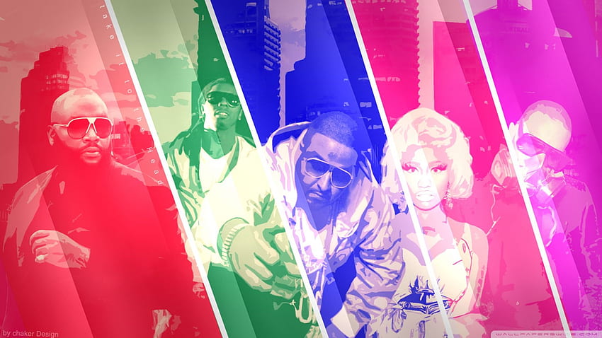 Chris Brown, Nicki Minaj, Rick Ross, Dj Khaled, Lil Wayne - Take it, Chris Brown 2016 Sfondo HD