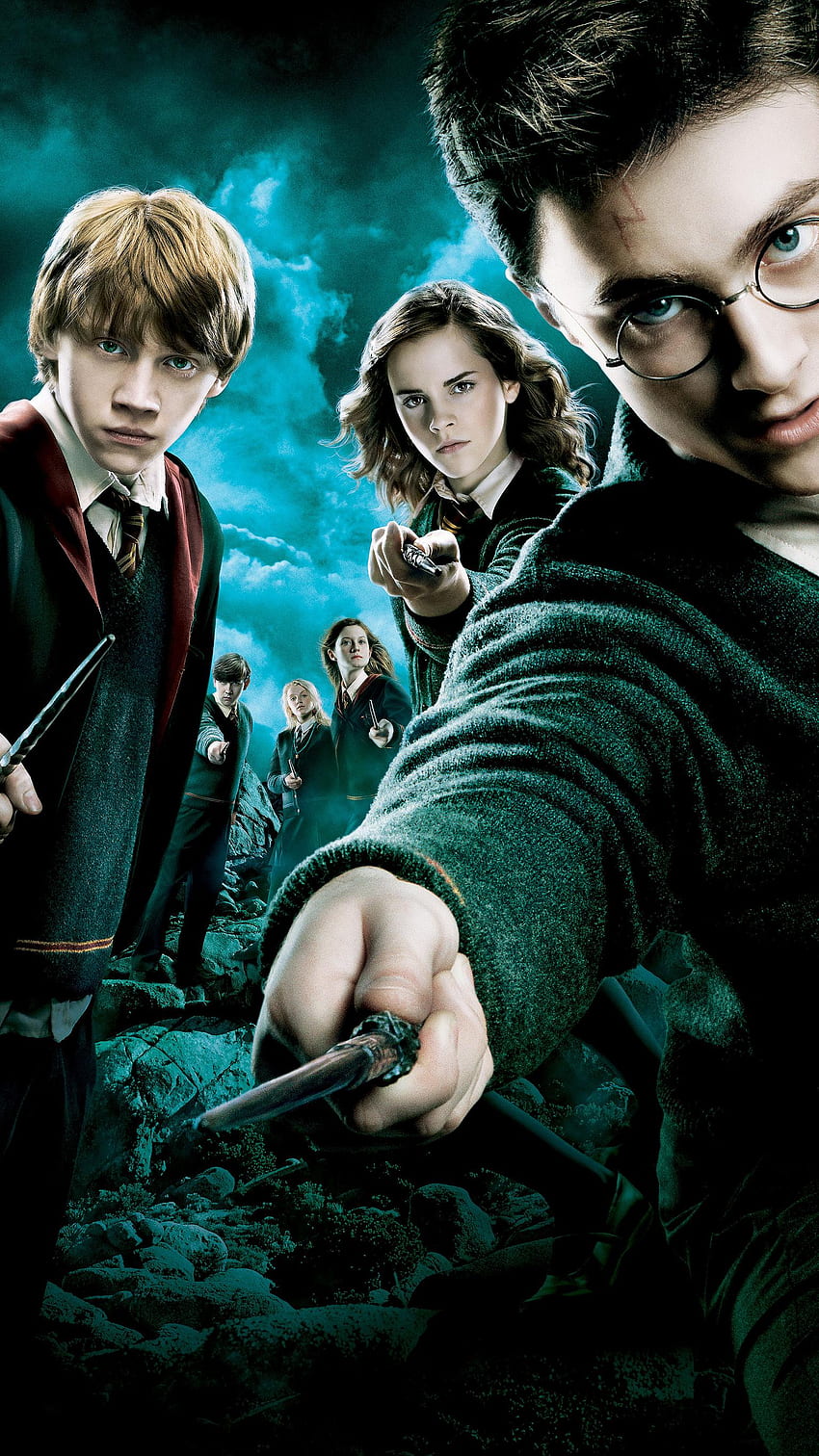 Telepon Harry Potter dan Orde Phoenix (2007). Moviemania wallpaper ponsel HD