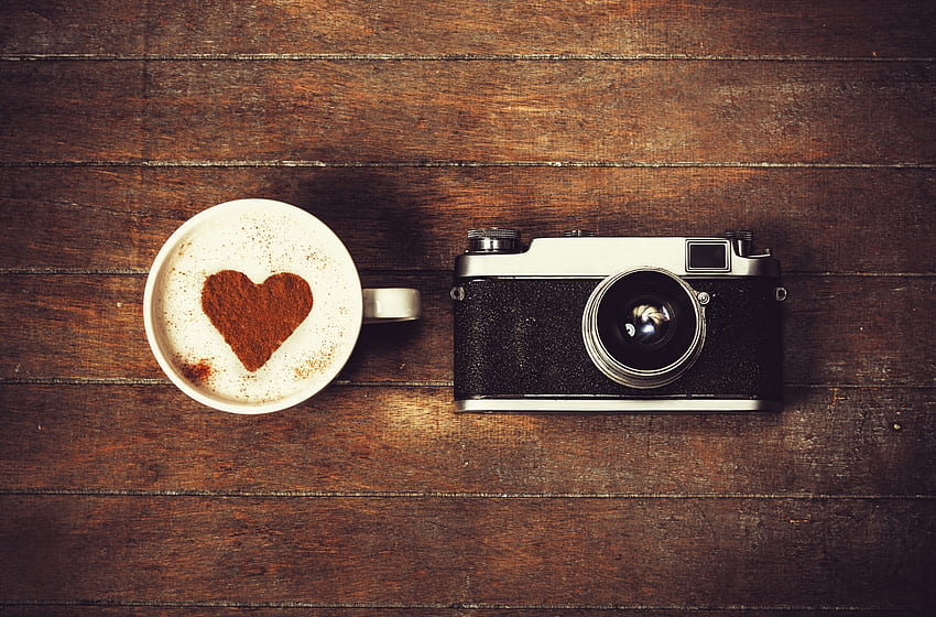 coffee, abstract, graphy, love HD wallpaper