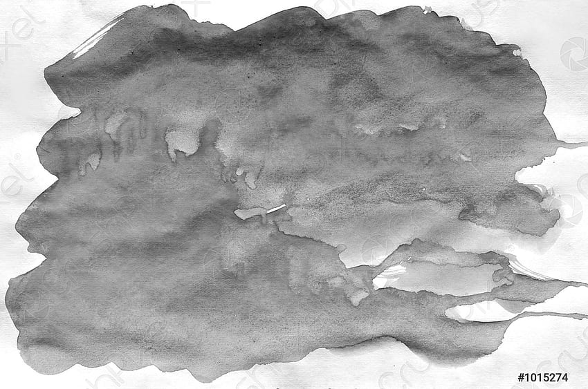 Fundo aquarela cinza escuro para ilustração de cor Aquarelle papel de parede HD