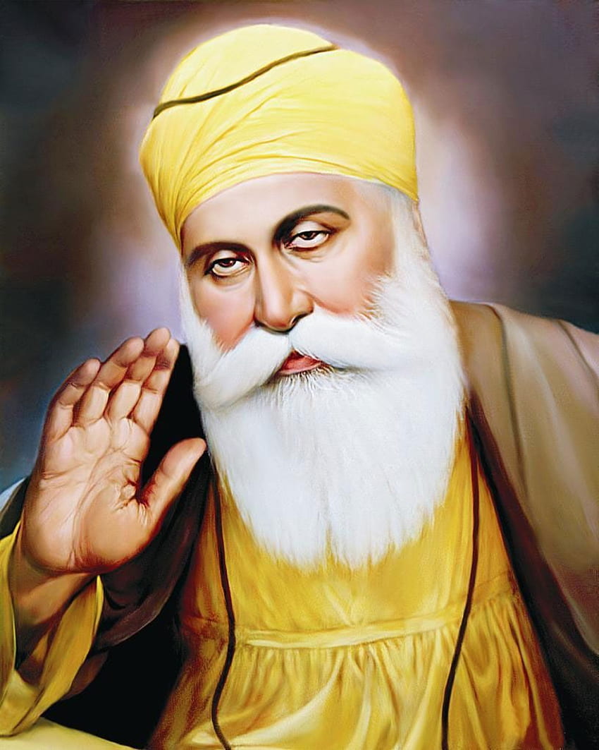 Guru Nanak, Nanak-Entwickler HD-Handy-Hintergrundbild
