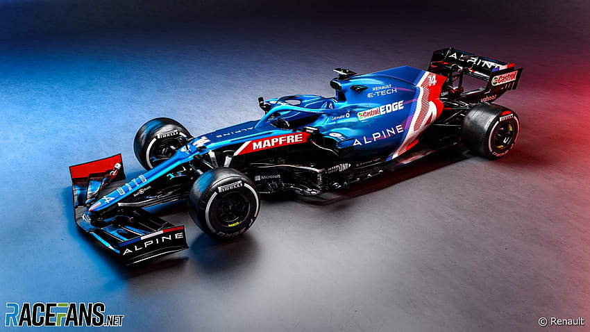First : Alpine reveals its Formula 1 contender for 2021 · RaceFans, Formula 1 Race Car HD wallpaper