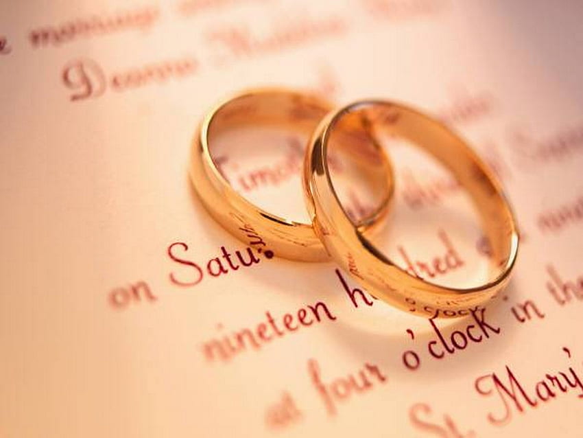 Wedding rings, alliances, rings, wedding, mariage HD wallpaper