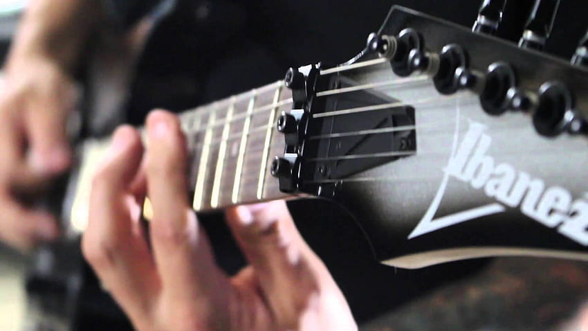 Greg Marra Ibanez Guitarras Serie RG y GIO Demostración fondo de pantalla