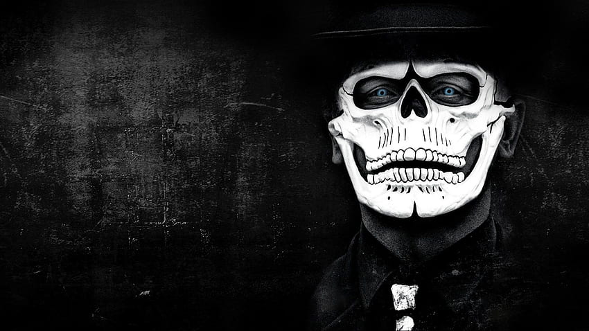 Spectre Skull Face HD wallpaper