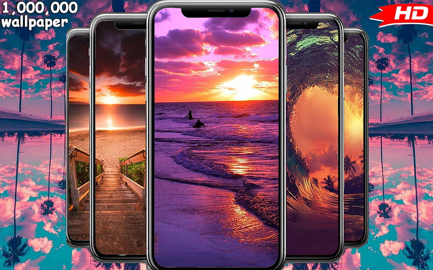 Sunrise and background - 2019 : Appstore for Android, Neon Sunrise HD ...