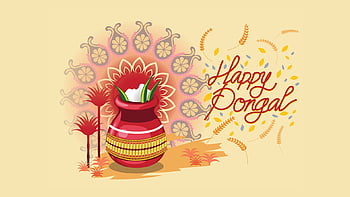 Happy Pongal 2021 , , Ultra , graphs, High Resolution , And High Quality  For WhatsApp, Instagram, And Facebook HD wallpaper | Pxfuel