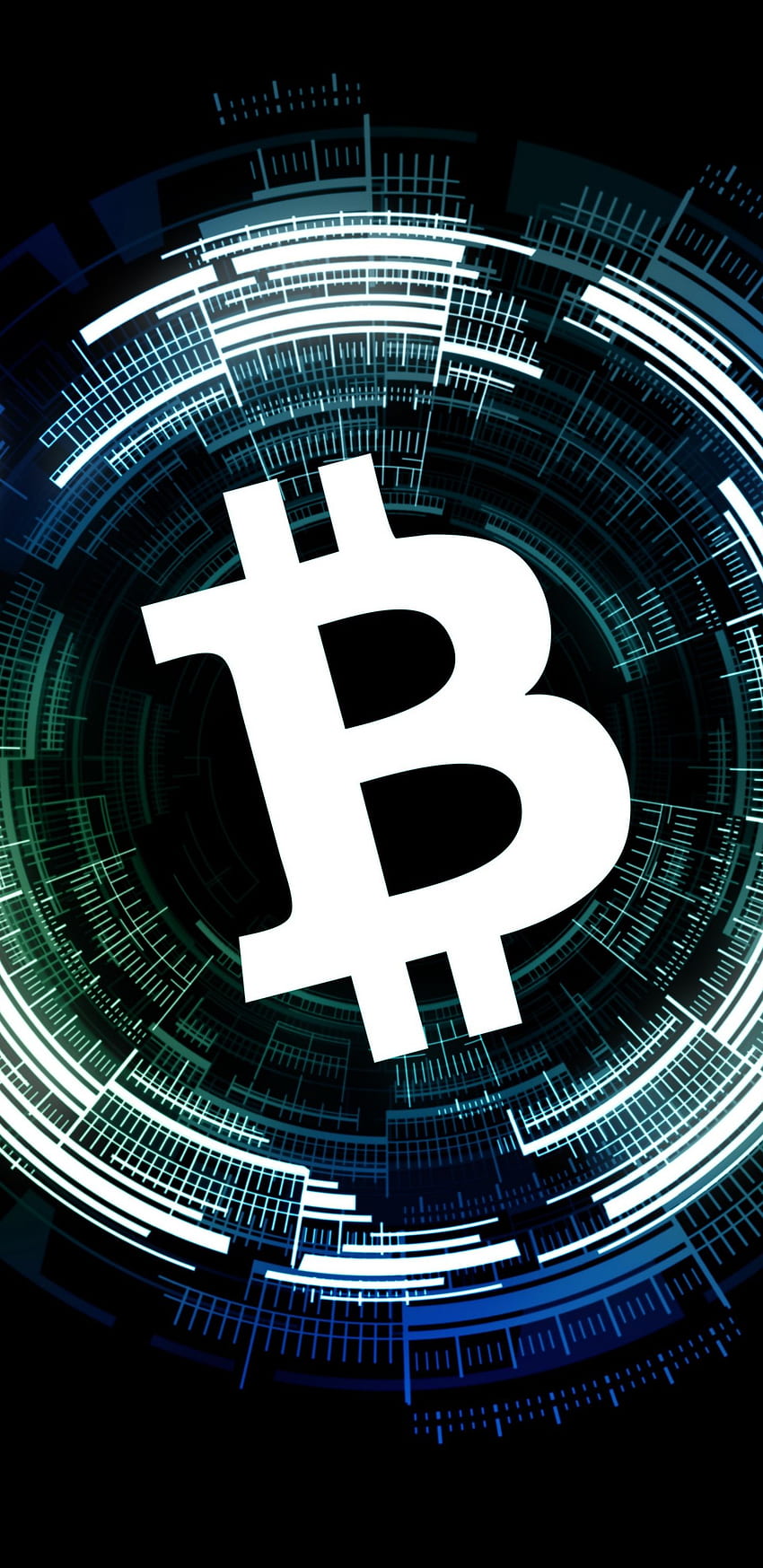 Bitcoin, Abstrakcja, Kryptowaluta, Waluta, Logo - Bitcoin - - Tapeta na telefon HD