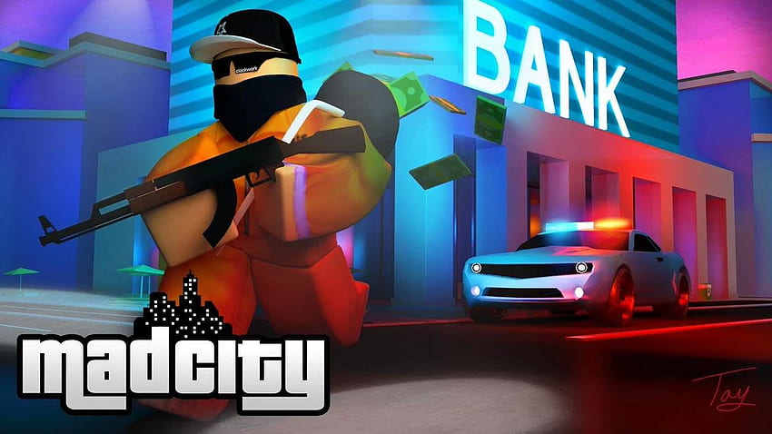 Roblox Mad City HD-Hintergrundbild