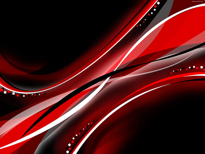 rosso e nero - di PowerPoint per i modelli PowerPoint, Astratto rosso e oro Sfondo HD