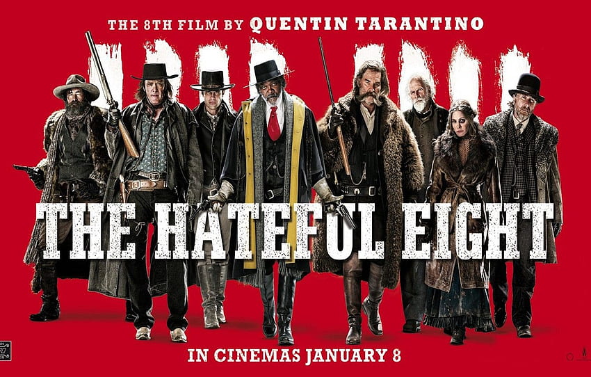 Tarantino, The Hateful Eight, disgusting eight for , section фильмы, The Hateful 8 HD wallpaper