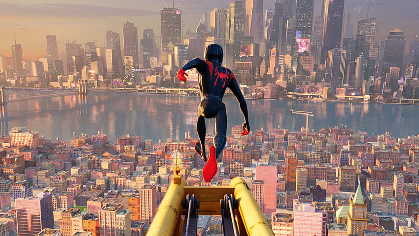 Ultimate Spider Man Miles Morales, Miles Morales tombant Fond d'écran HD