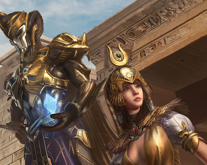 Golden Pharaoh X Suit Pubg Resolution , , Hintergrund und HD-Hintergrundbild