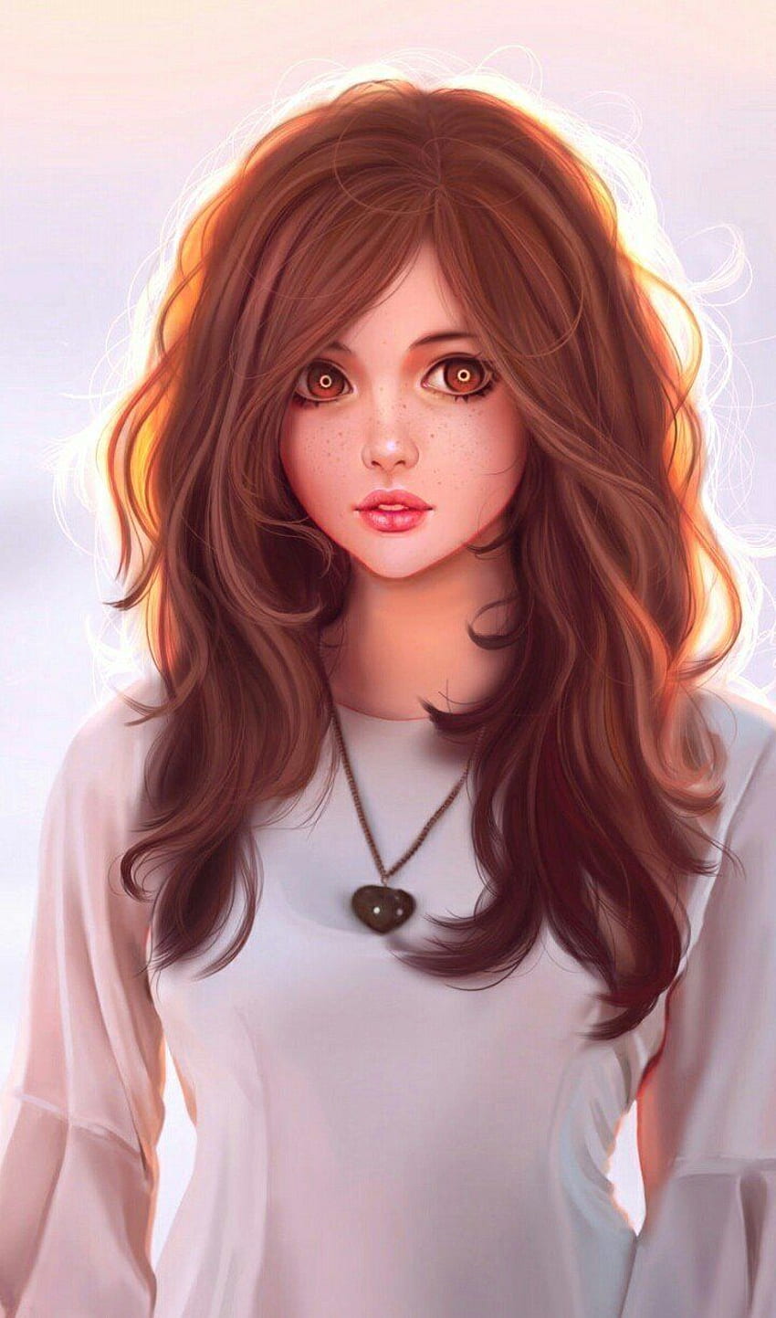 Cute Lovely Girl Cartoon , Cute Girly Cartoon HD phone wallpaper | Pxfuel
