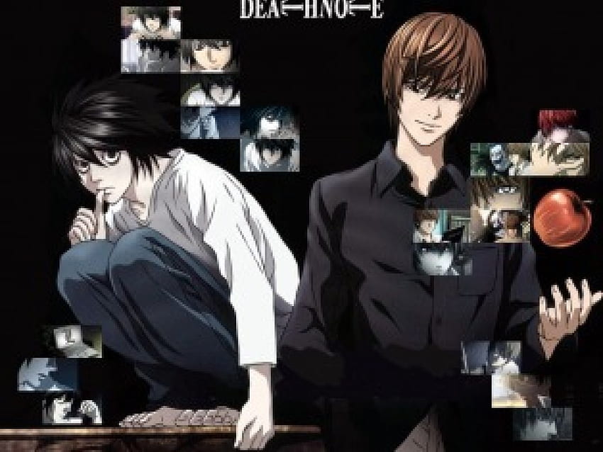 Death Note, anime, dark, deathnote HD wallpaper