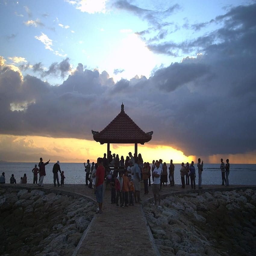 Sunsets In Sanur Beach Bali Indonesian. HD phone wallpaper | Pxfuel